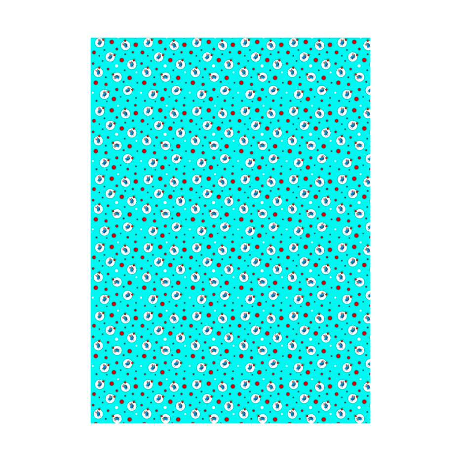 Berries & Wings Gift Wrap Set