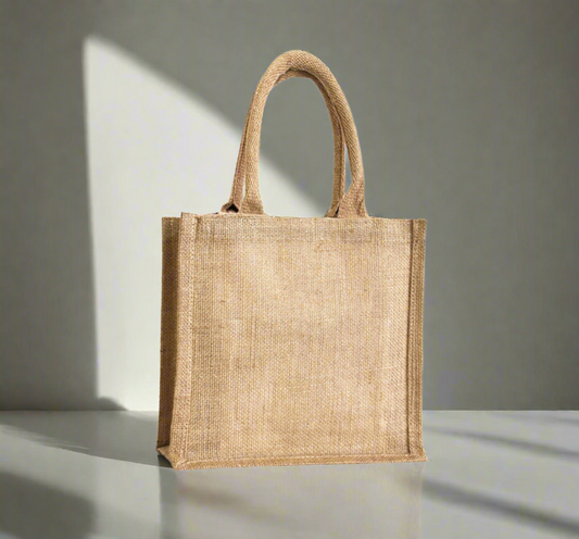 Reusable Burlap Tote