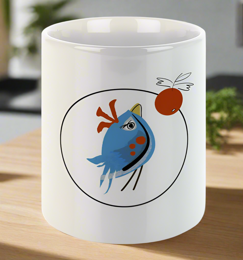 Berries & Wings Mug - Set of 2