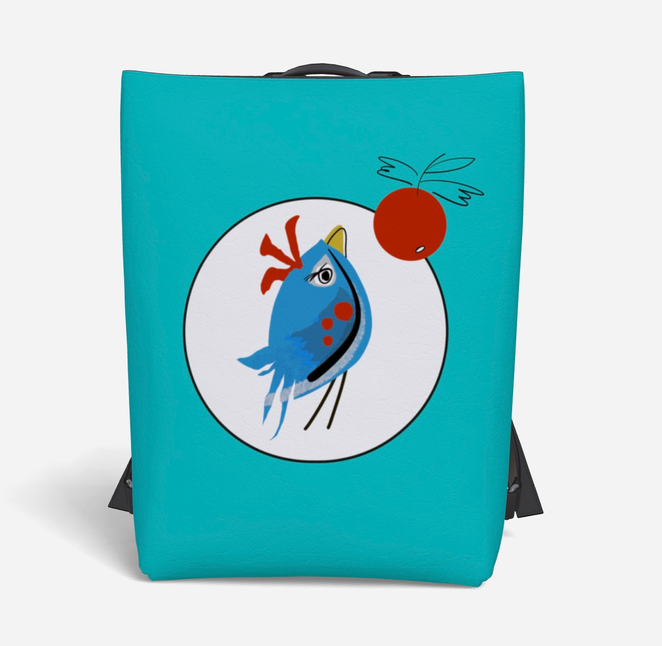 Berries & Wings Super-cool Backpack Black