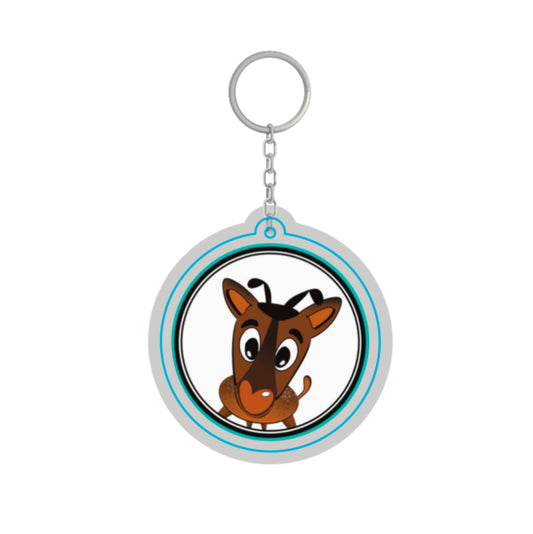 Berries & Wings Keychain - Deer