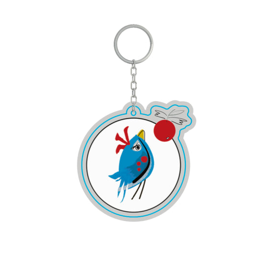 Berries & Wings Keychain - Berries