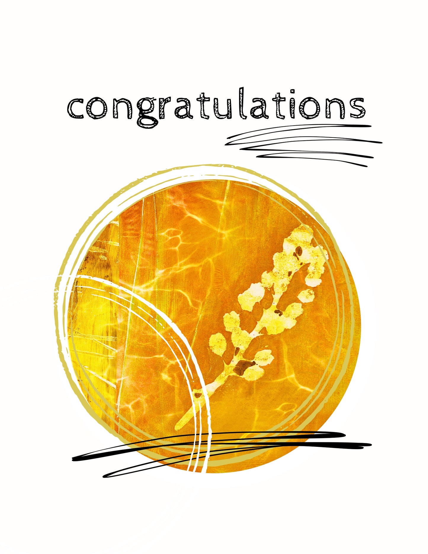 Congratulations - Premium Greeting Card